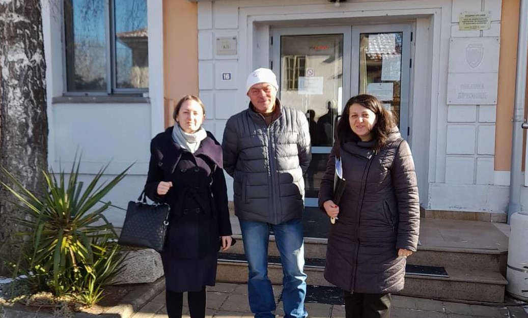 Зорница Стратиева се срещна с кмета на Община Брезник